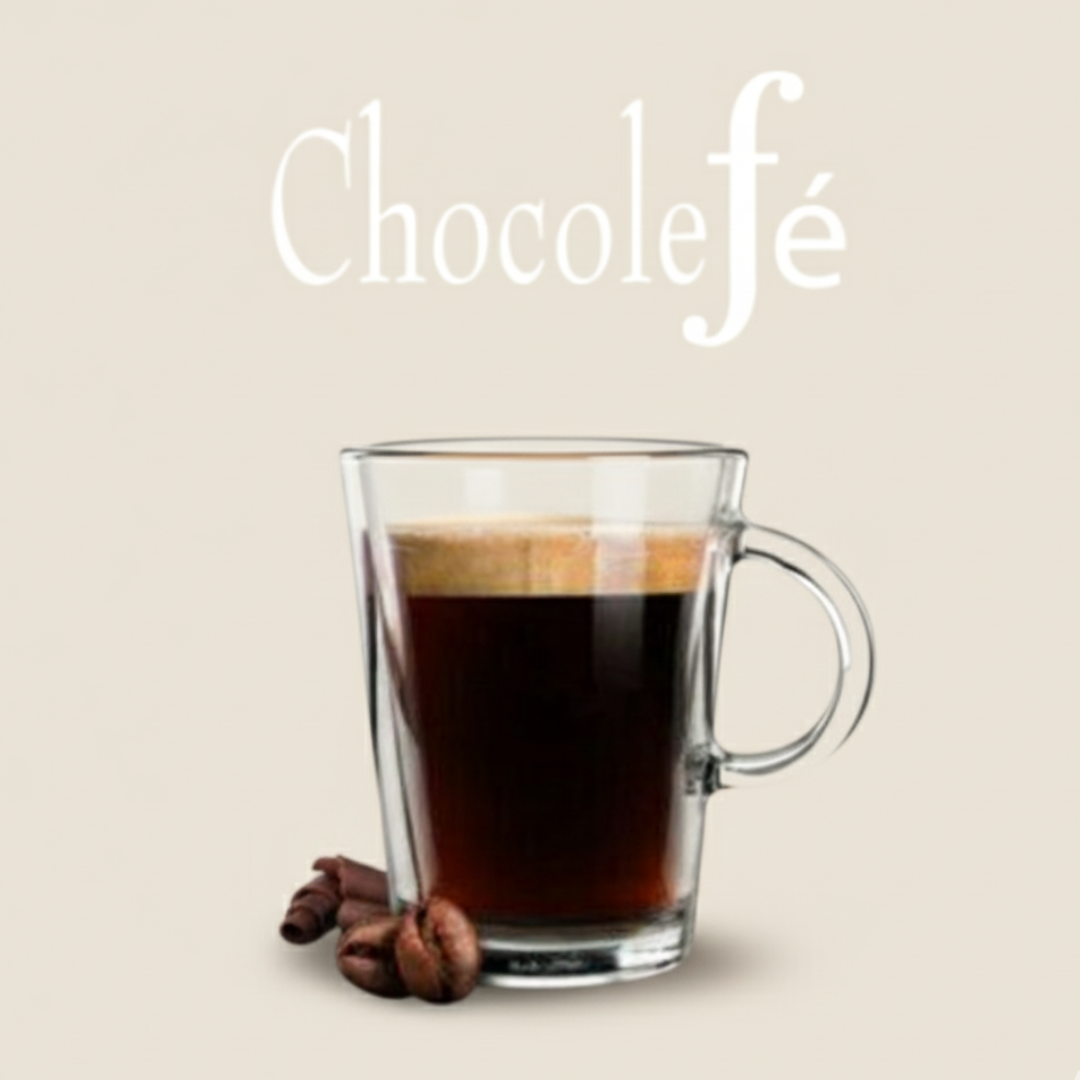 Square Capsule Chocolefe | Coffee & Chocolate | 50 Pack | Caffè D'Italia