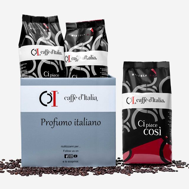 Caffè D'Italia | Cipiacecosi Coffee Beans | Arabica & Robusta | 6kg