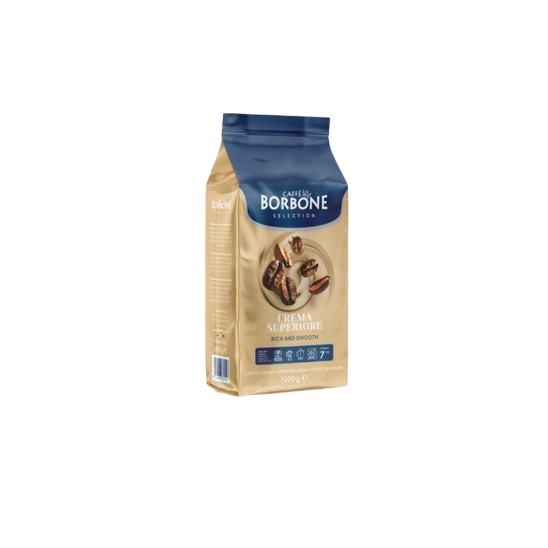 Caffè Borbone | Crema Superiore Coffee Beans | Medium Roast | 1kg
