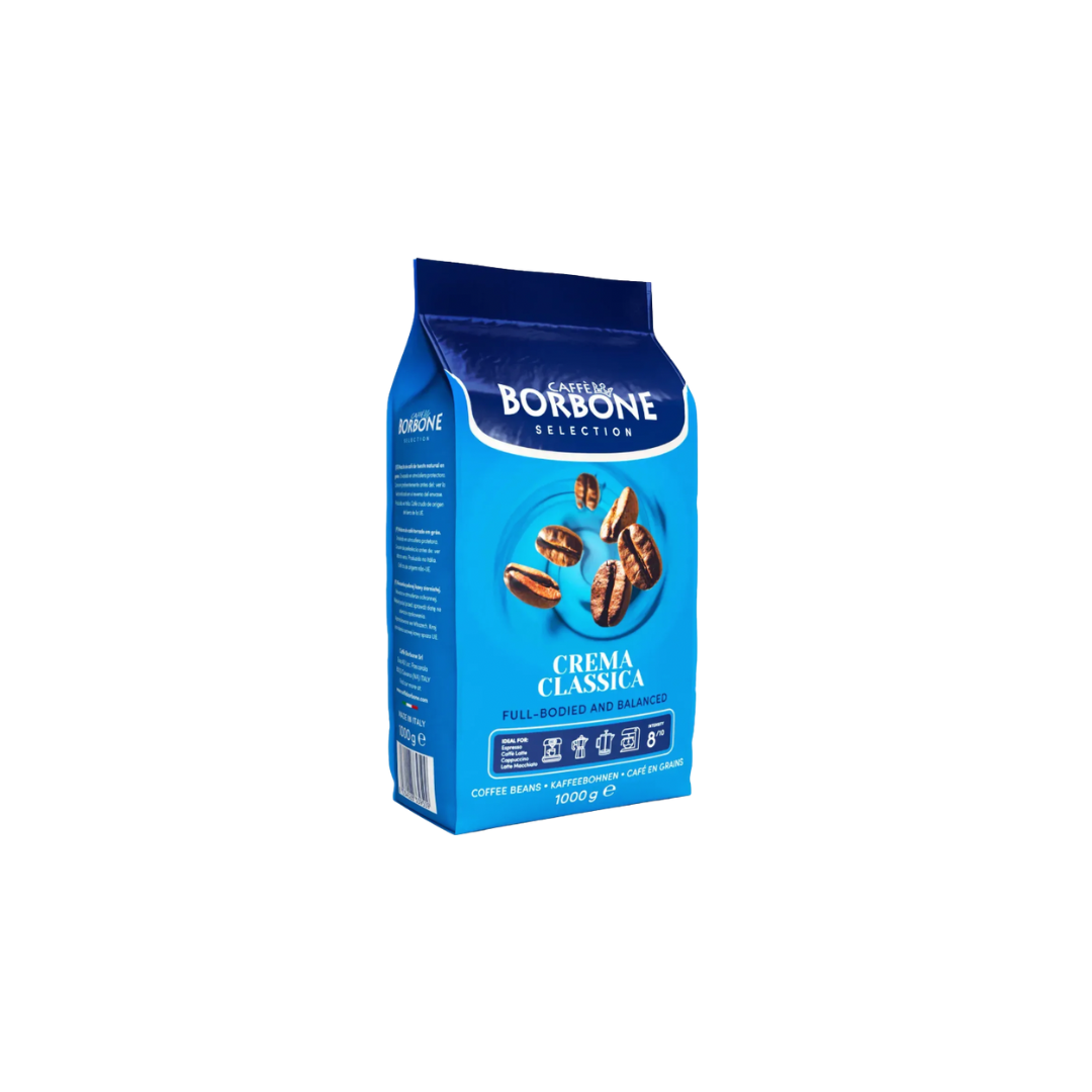 Caffè Borbone | Crema Classica Coffee Beans | Medium Roast | 1kg