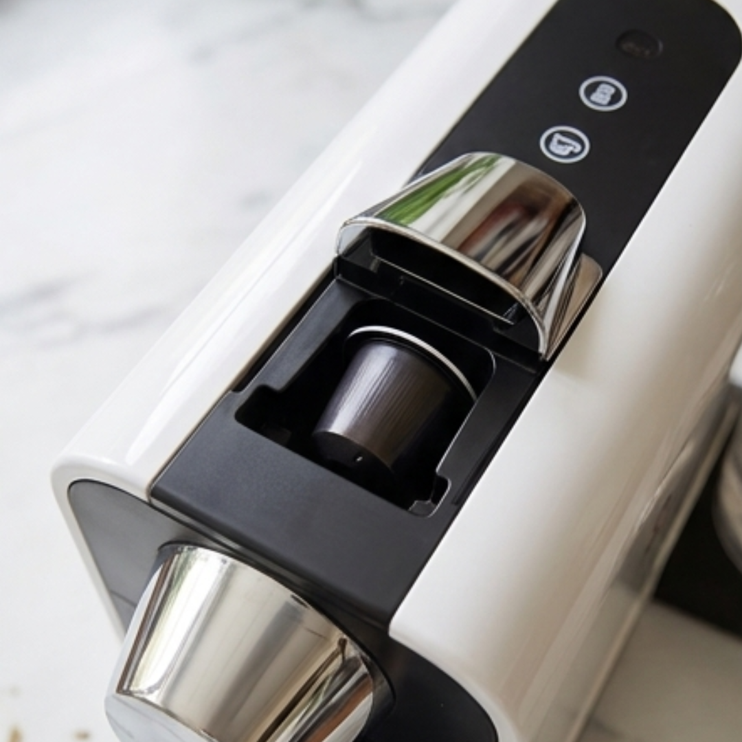 NEXT Nespresso Compatible Capsule Coffee Machine – Compact Espresso & Lungo