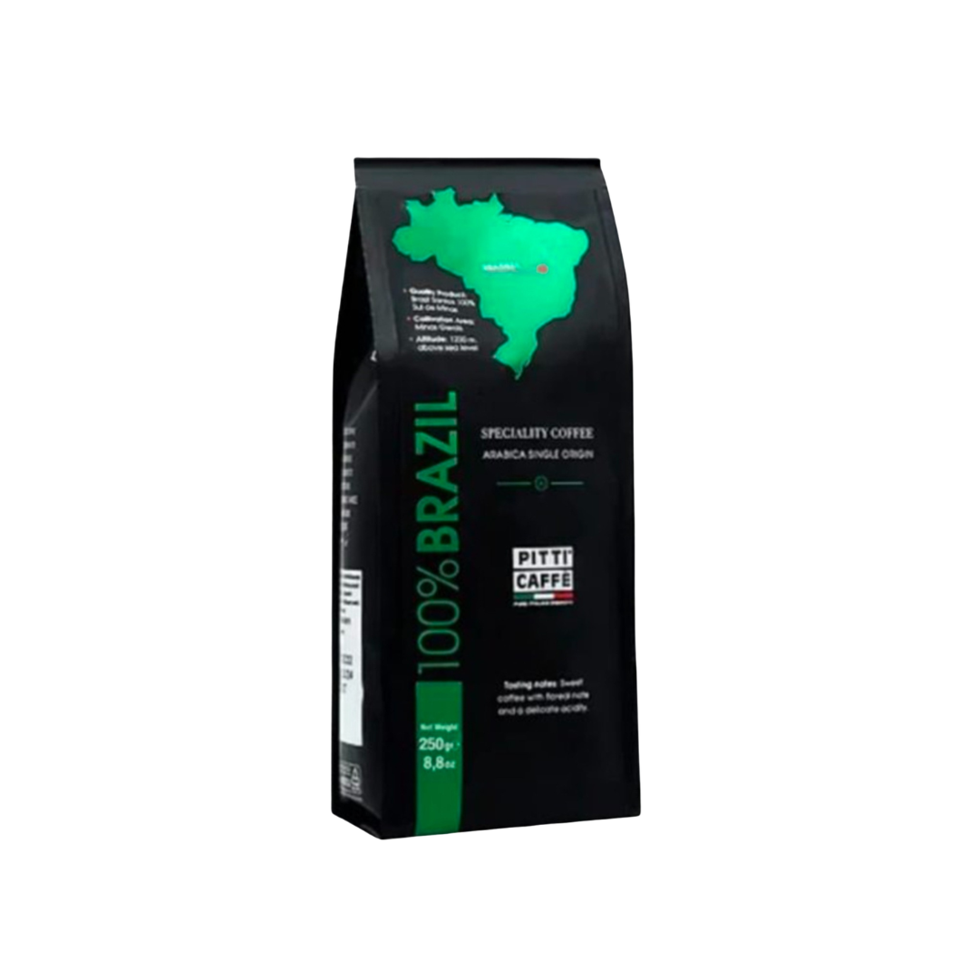 Pitti Caffè | Speciality Coffee Beans | 100% Brazil Southern Minas | 250g