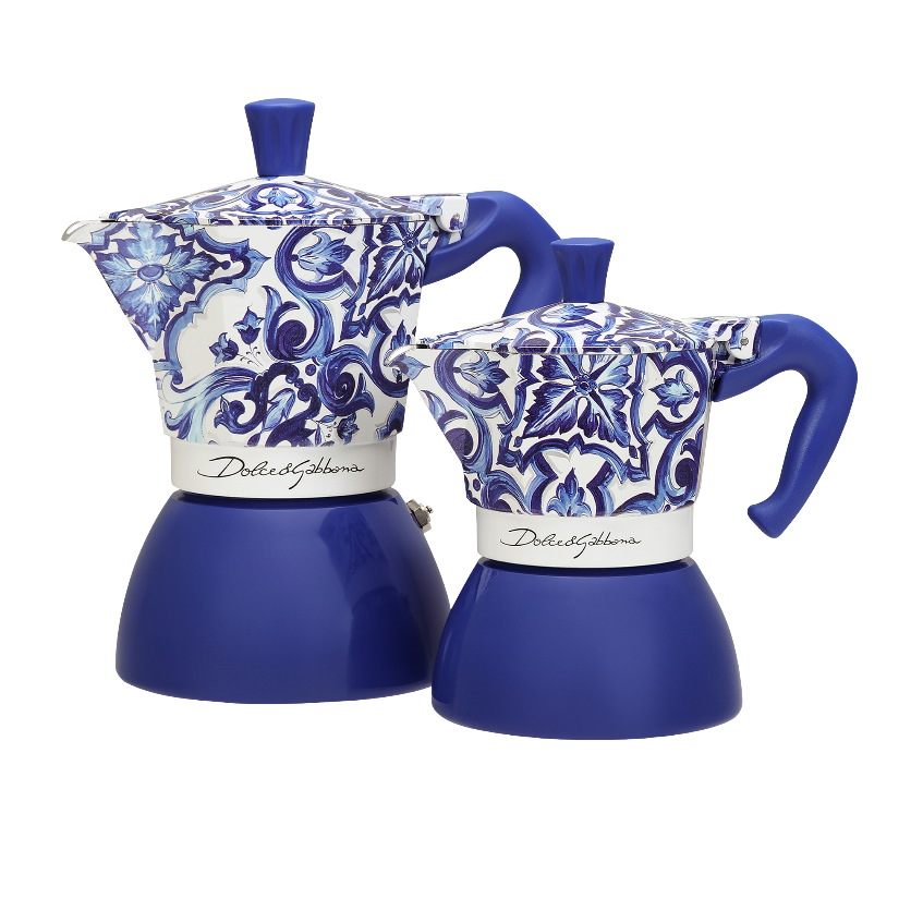 Bialetti | Dolce&Gabbana Blue Mediterranean Moka Induction | 4 cup