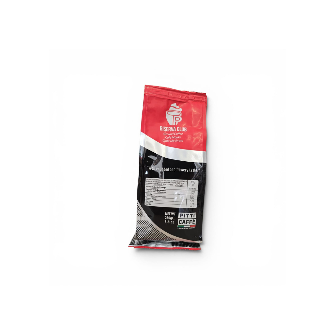 Pitti Caffè | Riserva Club Ground Coffee | Espresso Blend | 250g