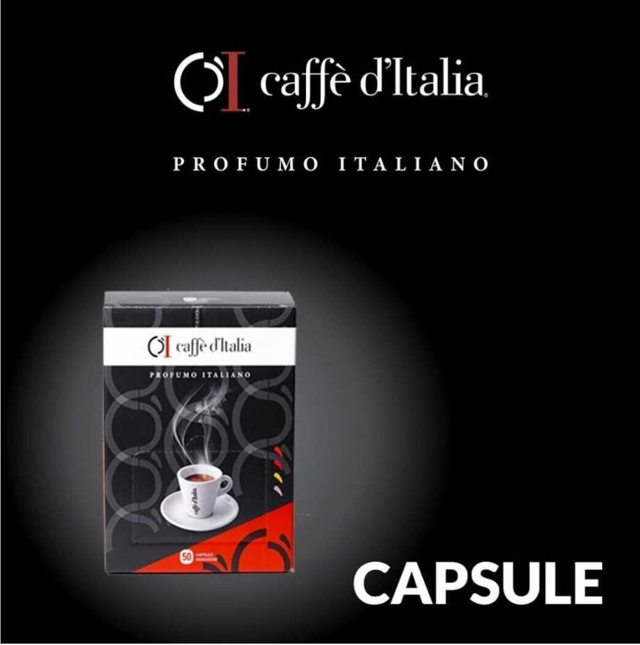 Square Capsule Espresso 777 Milla Baci | 100 Pack | Caffè D'Italia