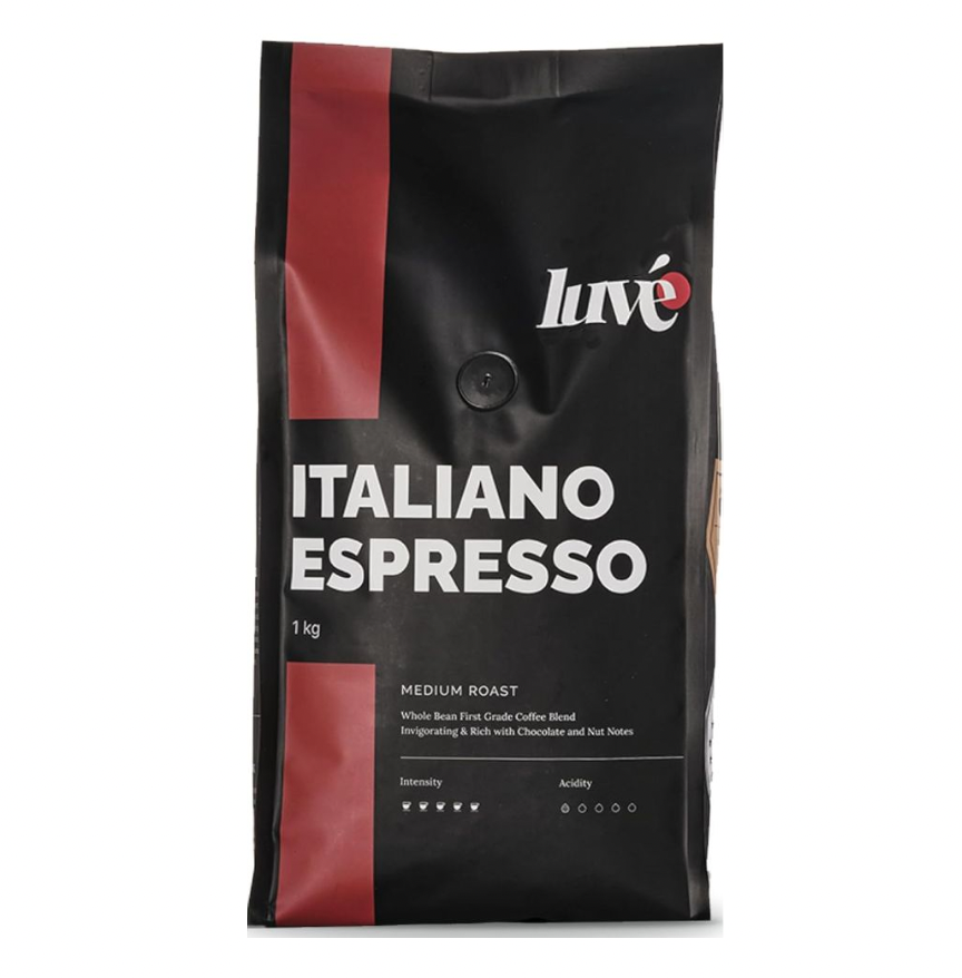 Caffè D'Italia | Espresso Italiano Ground Coffee | Medium Roast | 1kg & 500g