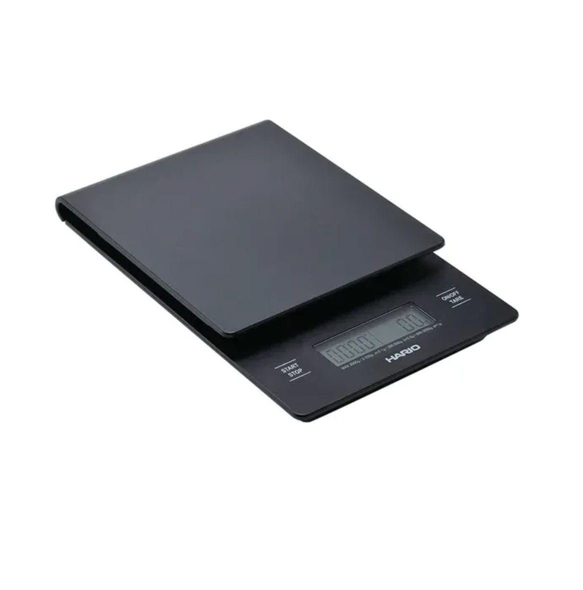 Hario V60 Drip Coffee Scale – Black | 0.1g Precision with Integrated Timer