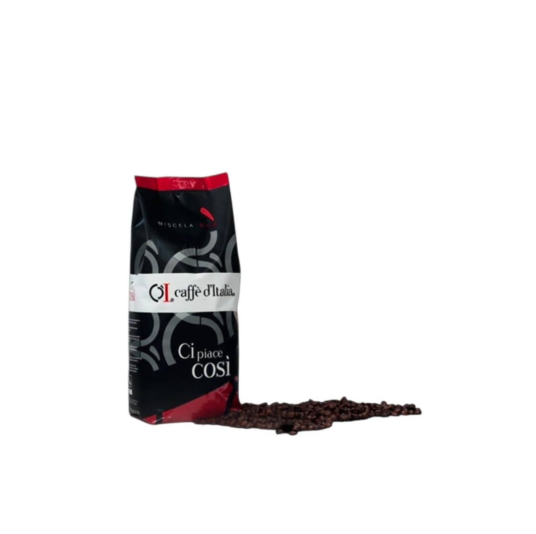 Caffè D'Italia | Cipiacecosi Espresso Coffee Beans | Arabica & Robusta Blend | 1kg