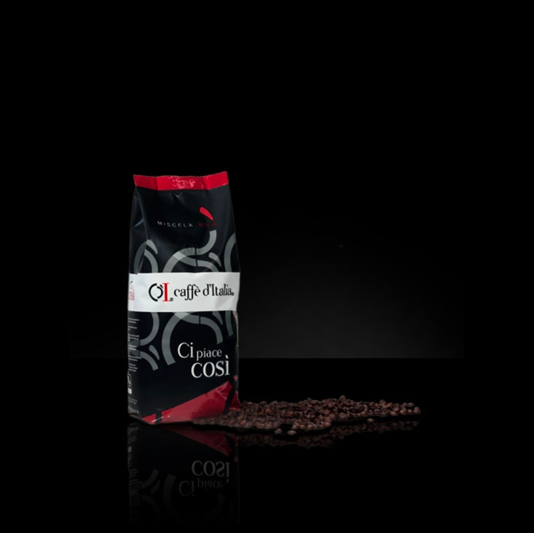 Caffè D'Italia | Cipiacecosi Espresso Coffee Beans | Arabica & Robusta Blend | 1kg