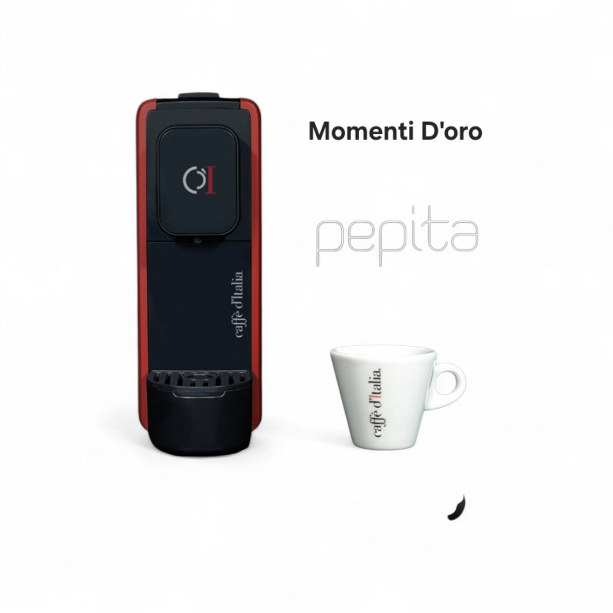 Pepita Capsule Coffee Machine – Mini in Design, Maxi in Taste | Caffe D'Italia