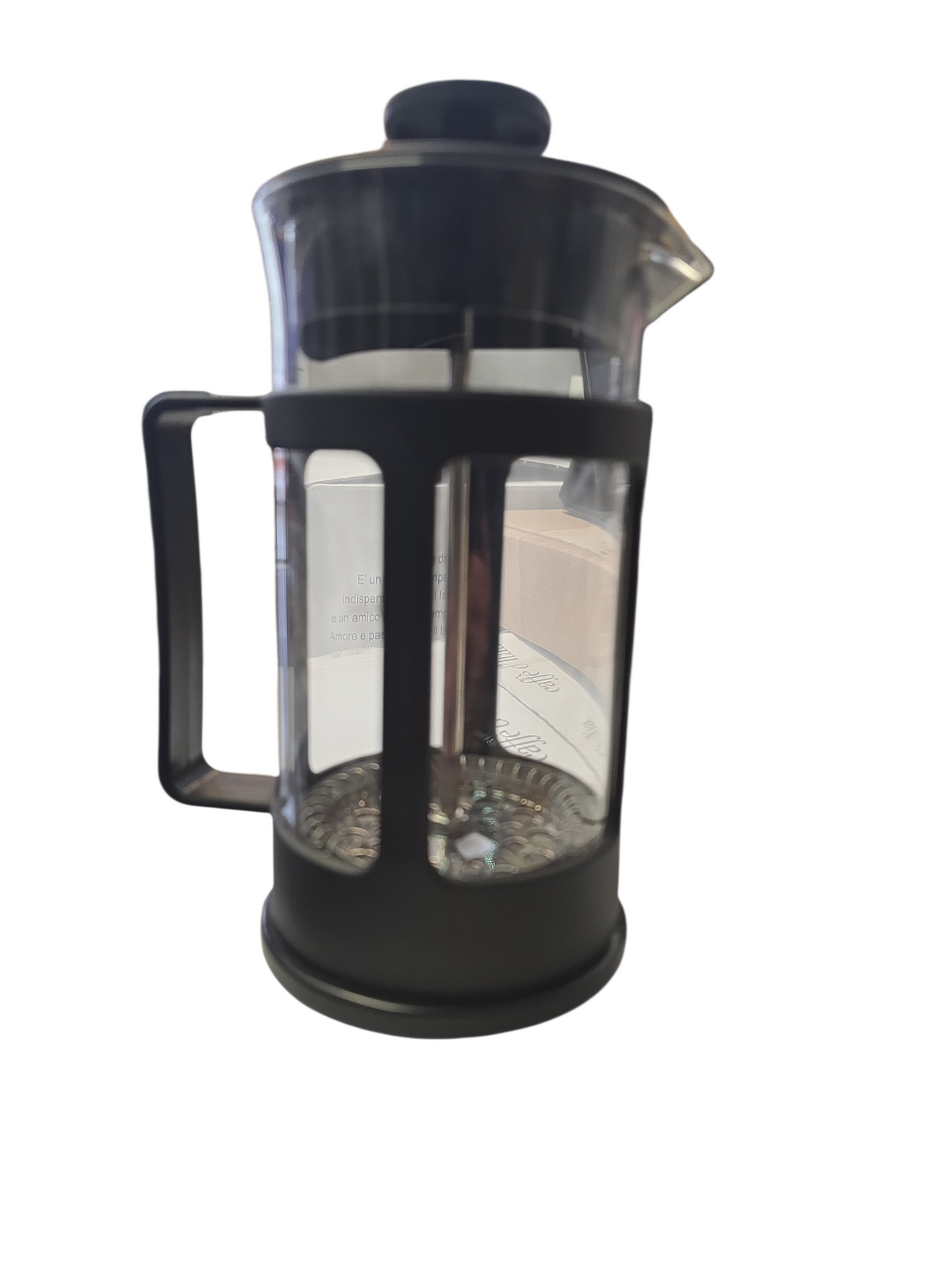 French Press 350ml – Plastic Black | Home Coffee Brewer
