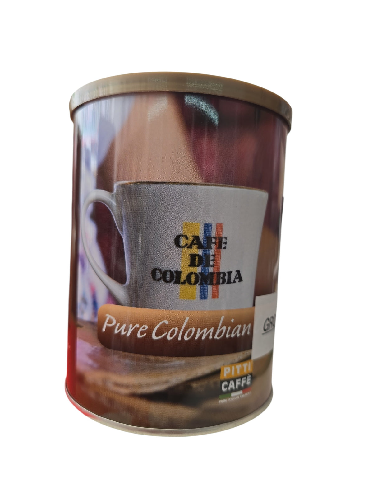 Pitti Caffè | Pure Colombian Ground Coffee | Metal Tin | 250g