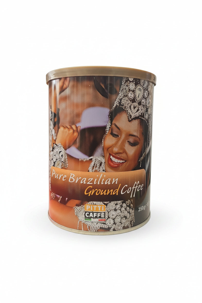 Pitti Caffè | Pure Brazilian Ground Coffee | Metal Tin | 250g
