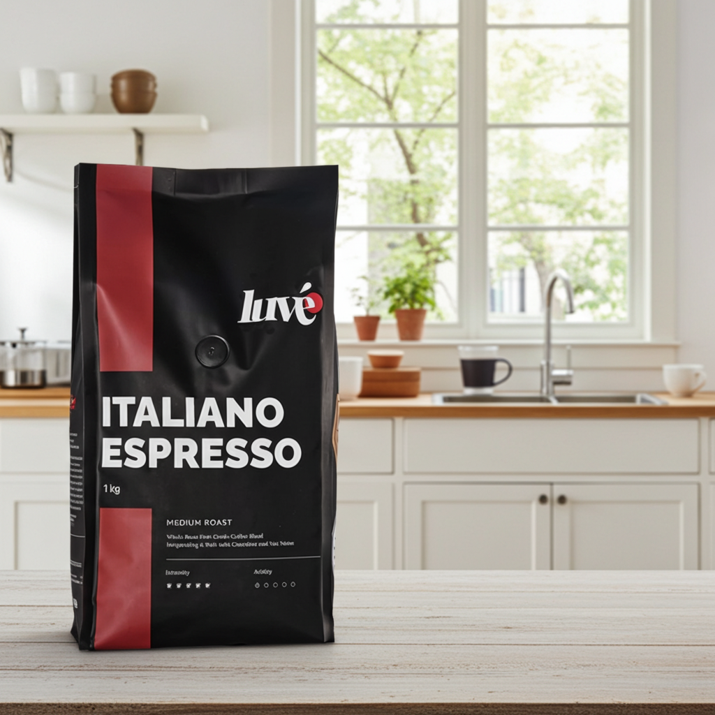 Caffè D'Italia | Espresso Italiano Ground Coffee | Medium Roast | 1kg & 500g